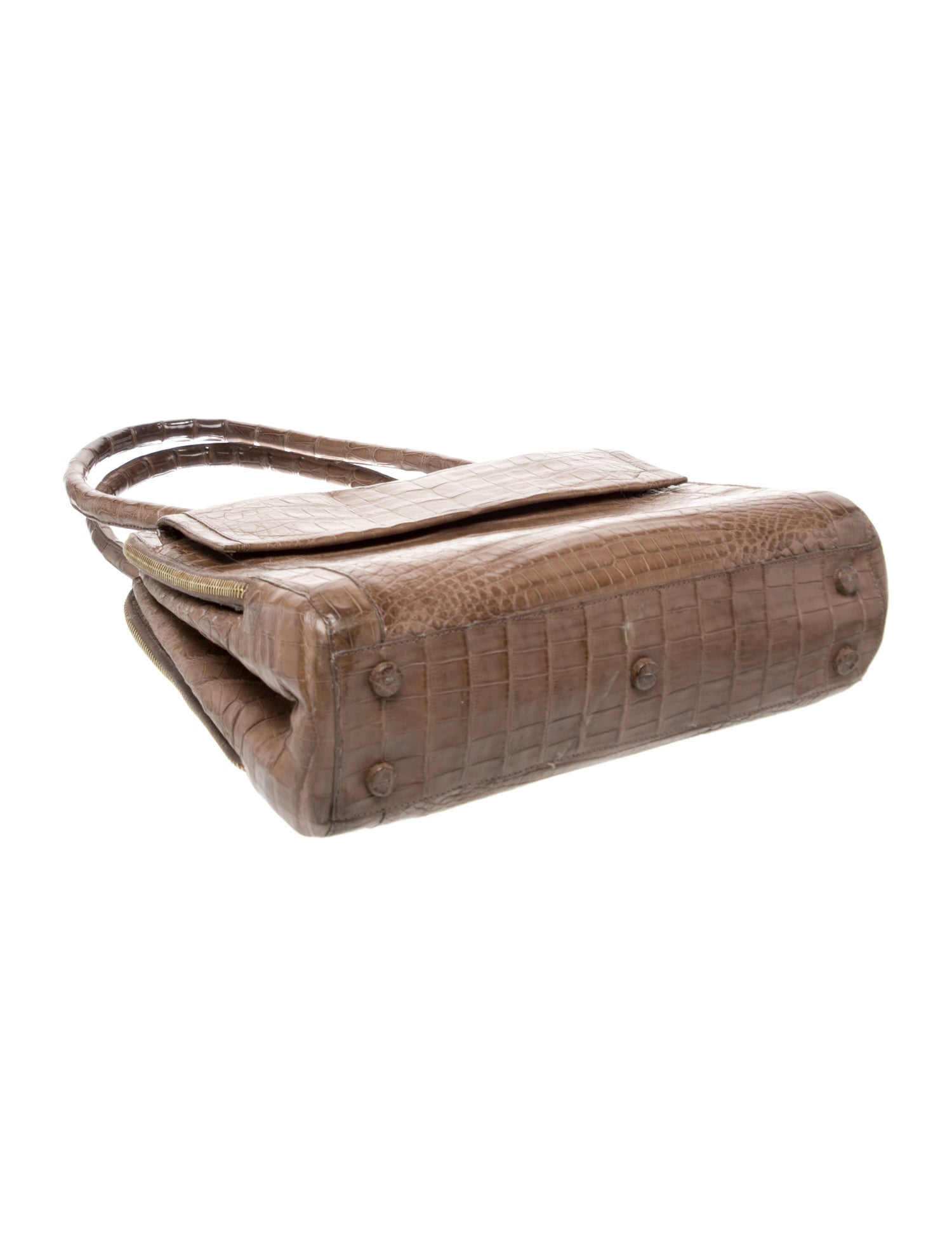 Nancy Gonzalez Crocodile Shoulder Bag